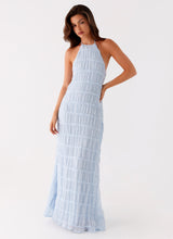 Aullie - Abito Lungo in Pizzo con Scollo Halter
