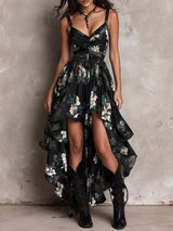 Bruna - Abito Lungo Asimmetrico