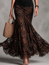 Gala - Completo con Top e Gonna a Sirena in Tulle