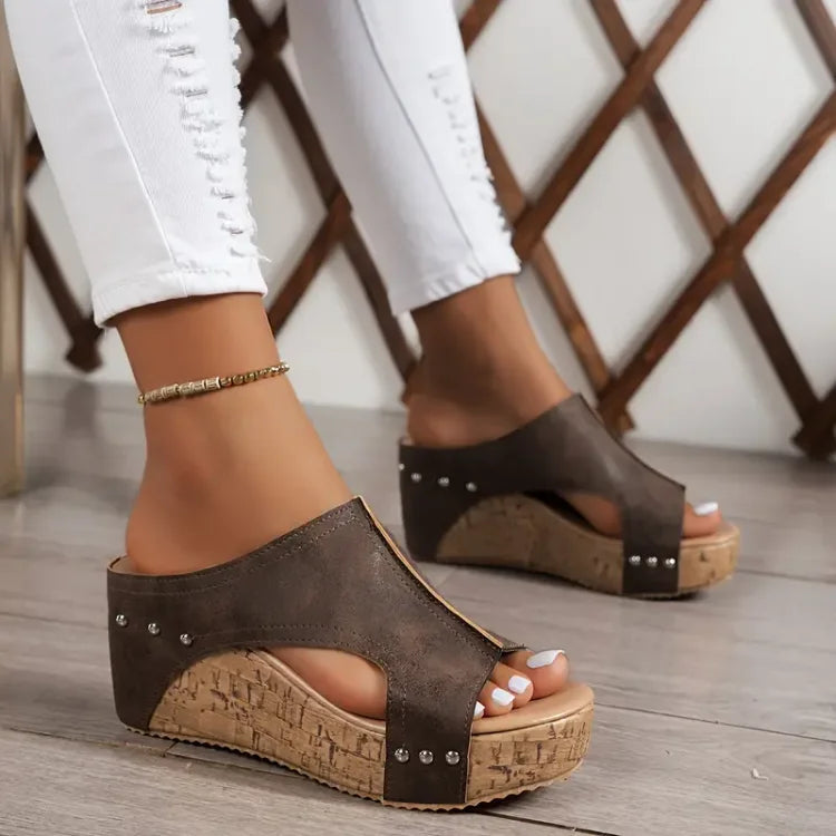 Melissa - Sandali con Zeppa Mediterranei e Comodi