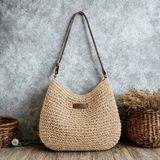 Simona - Borsa Intrecciata Funzionale con Tracolla